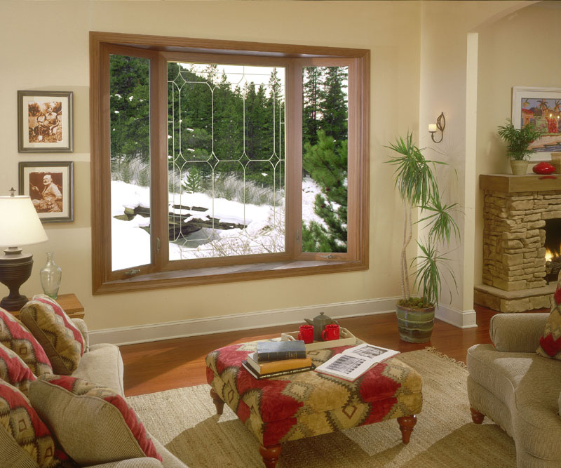 Bay Window in Family Room